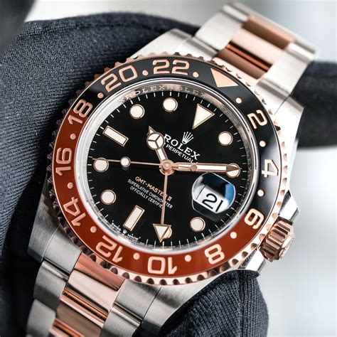 rolex gmt root beer rose gold price|rolex yacht master root beer.